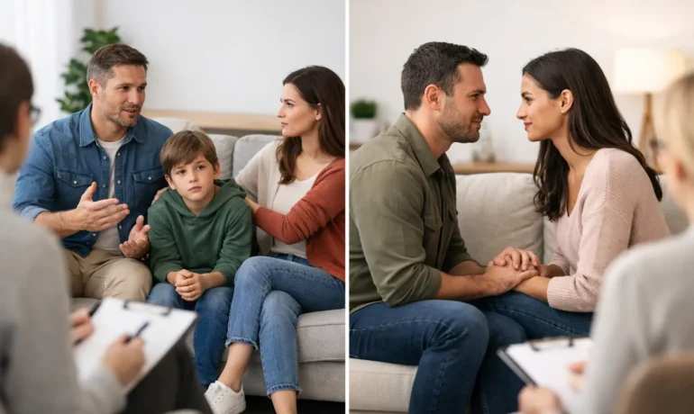 Difference Between Family Therapy and Couples Therapy
