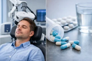 TMS Versus Antidepressants for Depression